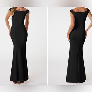 Elegant Black Formal Dress